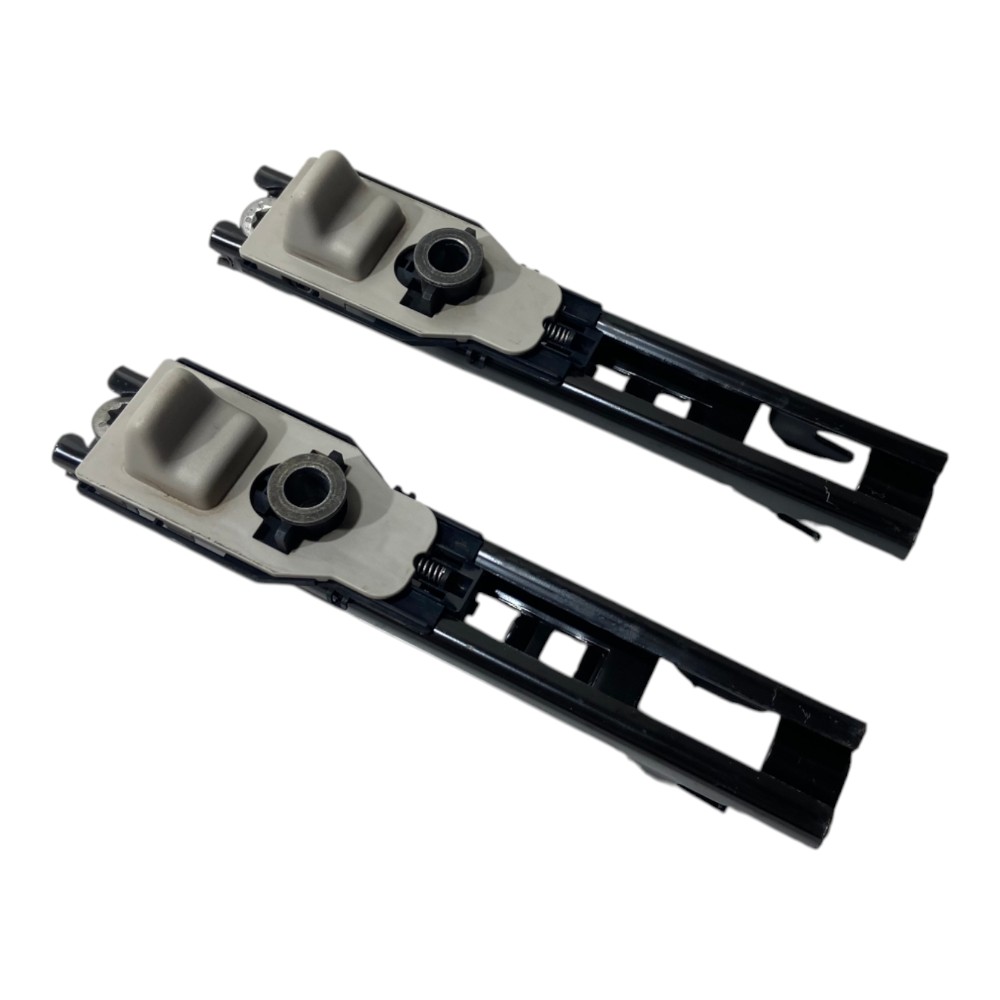 Par Trilho Regulagem Altura Cinto Citroen C3 2012 Original Preto