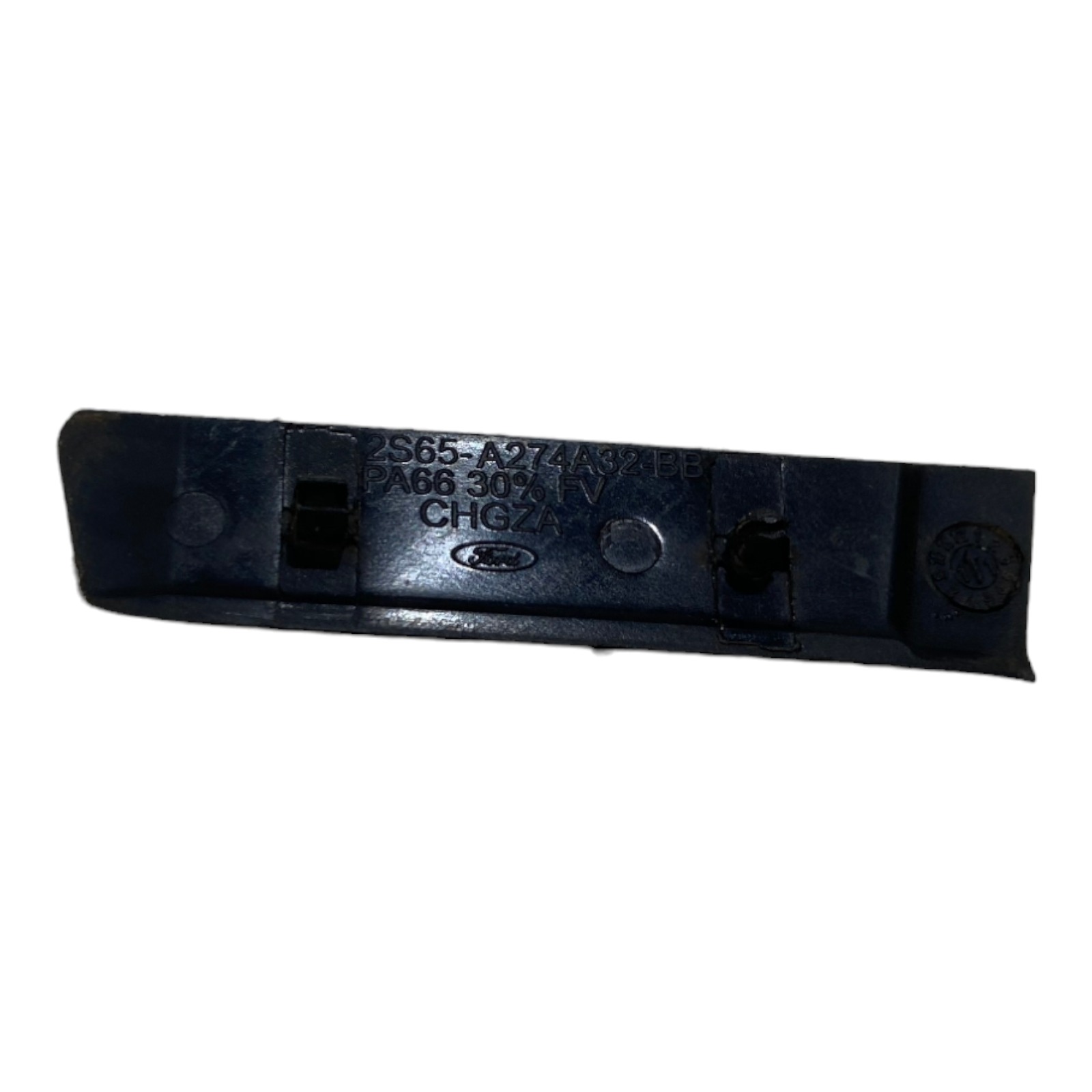 Friso Plástico Porta Traseira Direita Ford Fiesta Original Preto 5