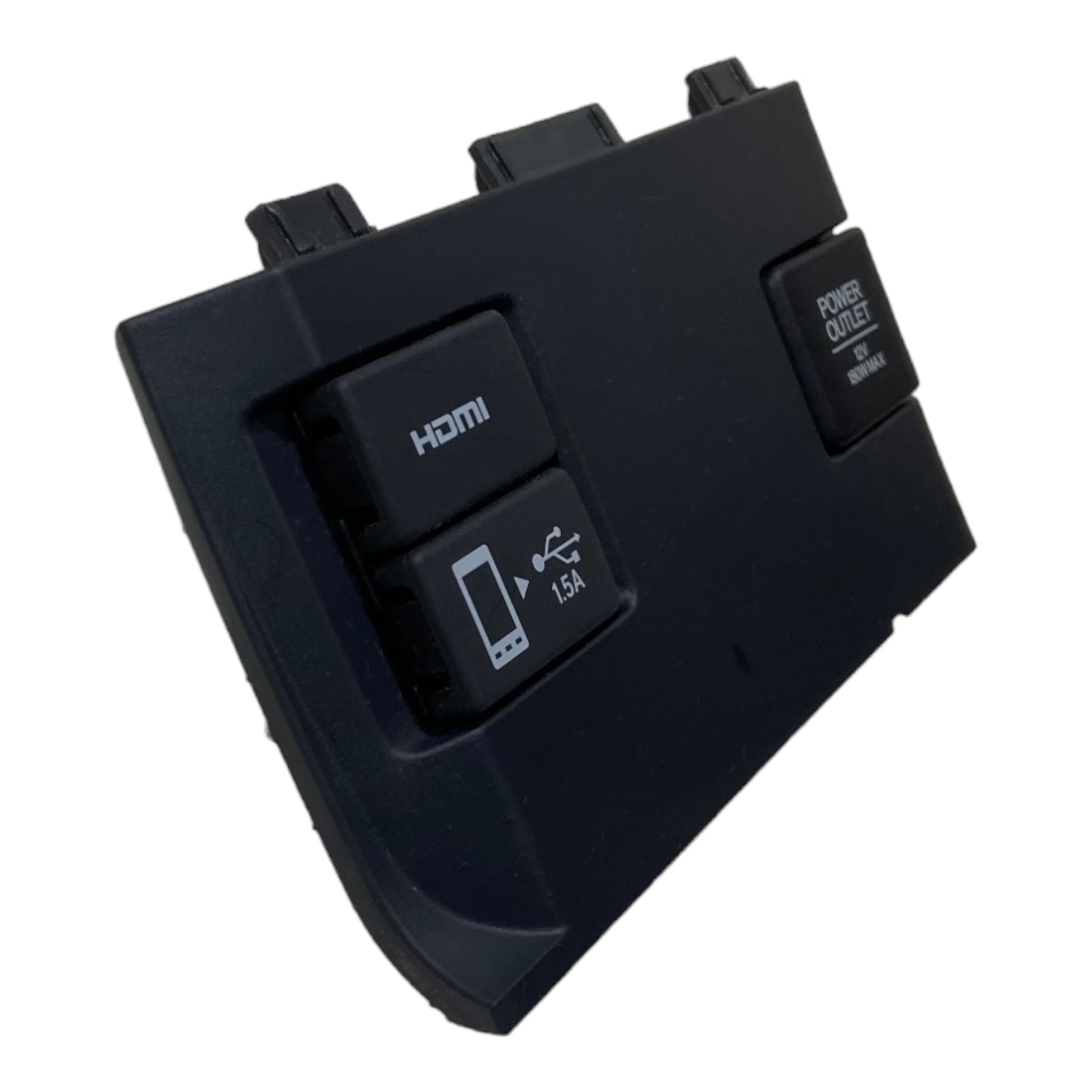 Moldura Console Tomada Usb 12v Hdmi Honda Civic G10 Original 2