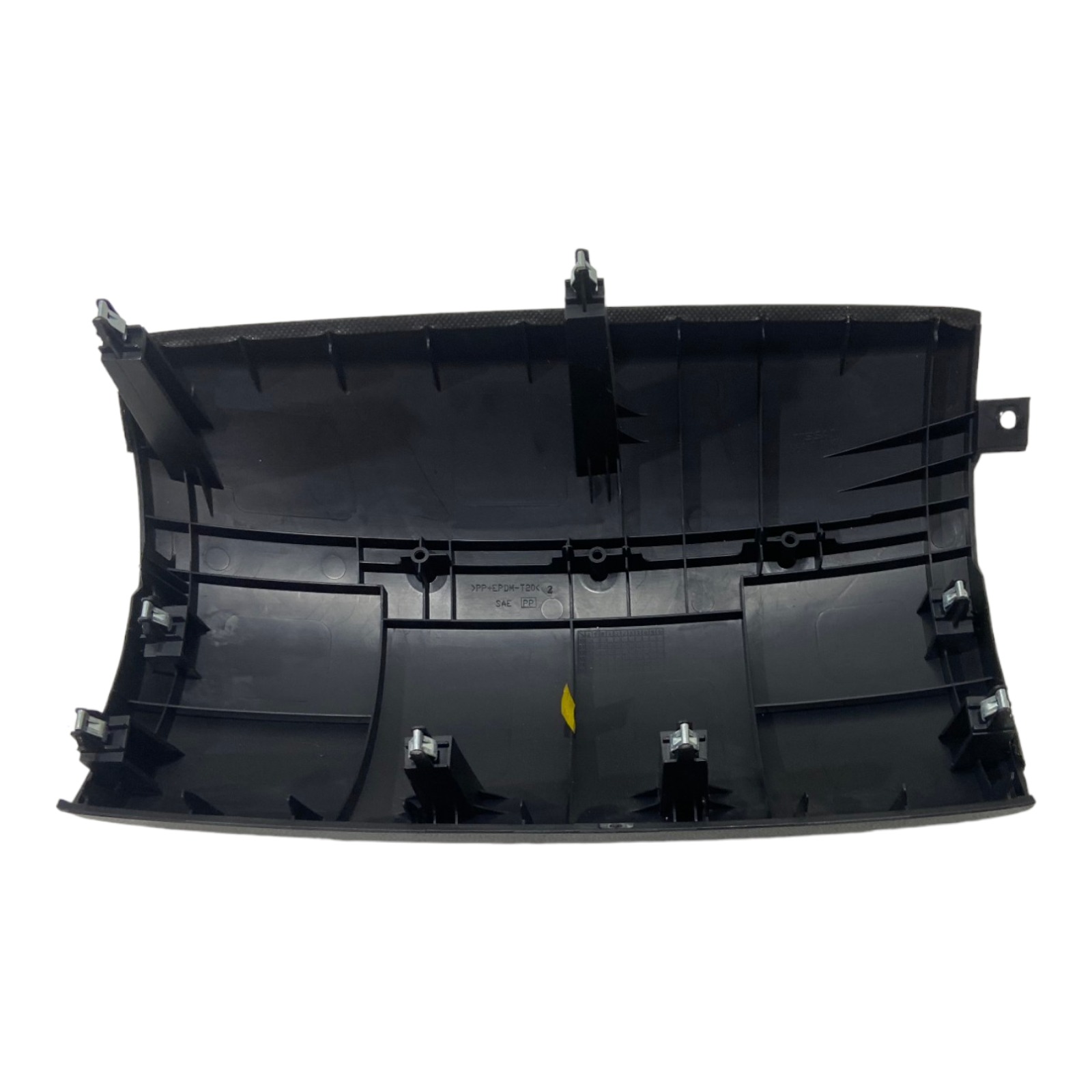 Acabamento Moldura Superior Painel Nissan Versa March Origin Preto 8