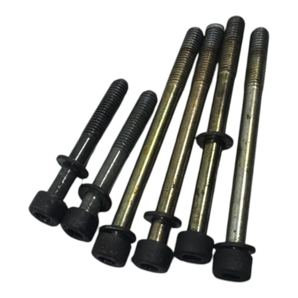Kit 6 parafuso fixacao coletor admissao gol parati Saveiro