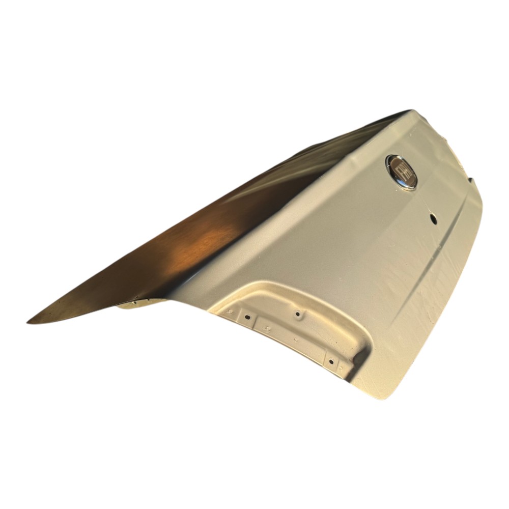 Tampa Traseira Porta Malas Fiat Siena 2005 2012 *detalhe* Prata 9
