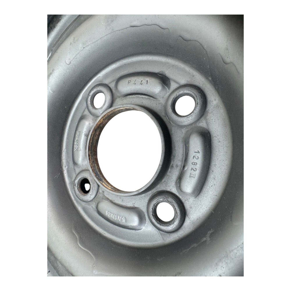 Roda de ferro aco aro 13 Ford Ka Fiesta Courier Original 7