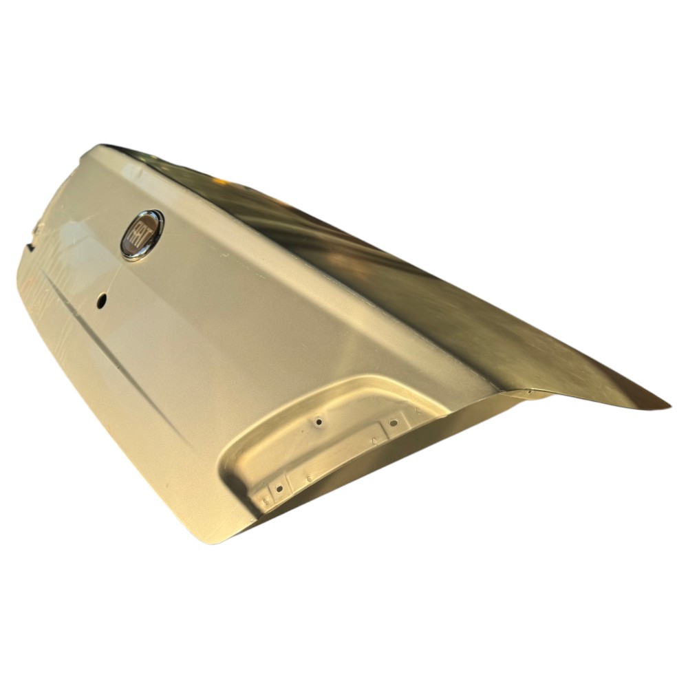 Tampa Traseira Porta Malas Fiat Siena 2005 2012 *detalhe* Prata 4