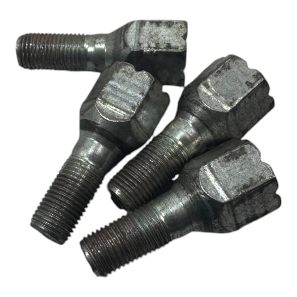 Kit Jogo 4 Parafuso Fixacao Roda Ferro Fiat Siena Uno Strada 4