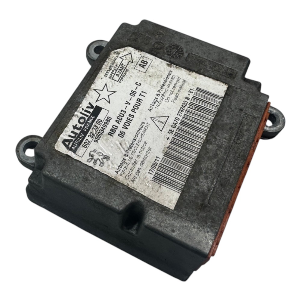 Modulo Central SRS ACIONADO Peugeot 207 2012 Usado Original 4