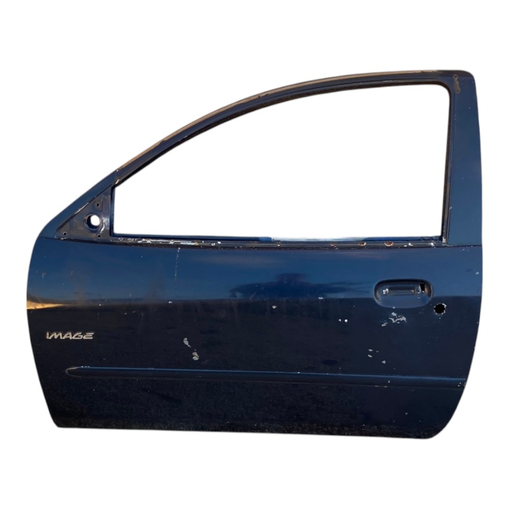 Porta Dianteira Esquerda Ford Ka 2 Portas 1997 2007 Detalhe Dianteira Esquerda Azul