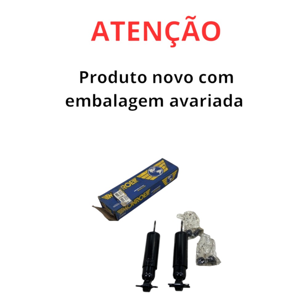 Par Amortecedor Dianteiro Monroe Mitsubishi L200 2.5 2002 2