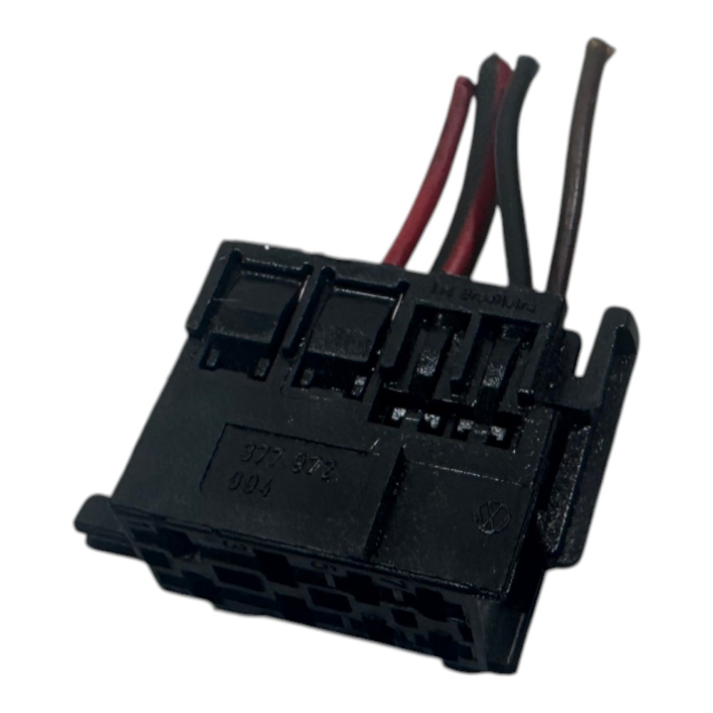 Plug Conector Chicote Preto 4 Fios Gol Parati Saveiro 2003