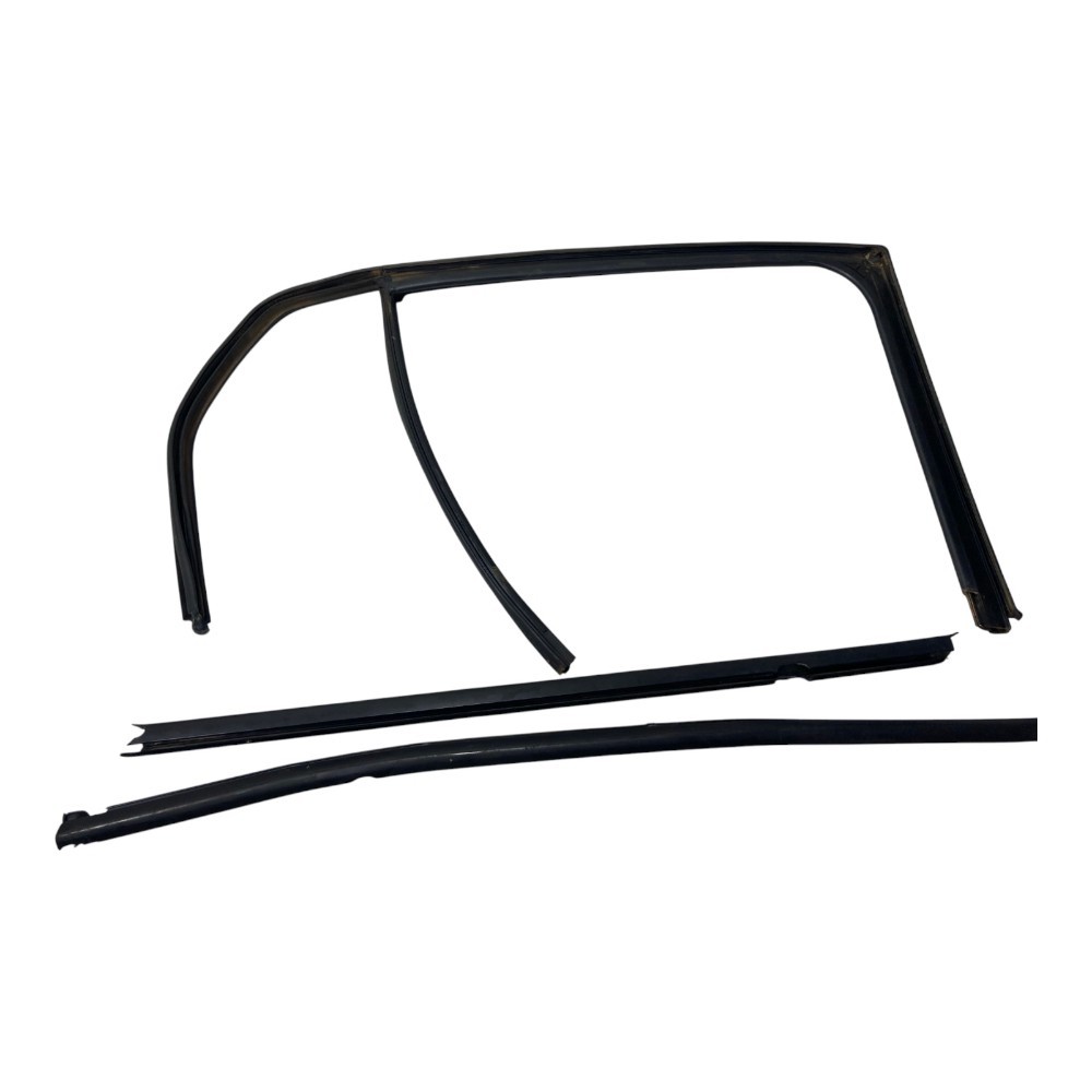 Kit Pestana Borracha Vidro Porta Traseira Esquerda Vw Up 3
