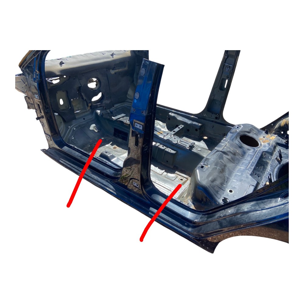 Coluna Central caixa ar lateral de esquerda VW up 2015 usado
