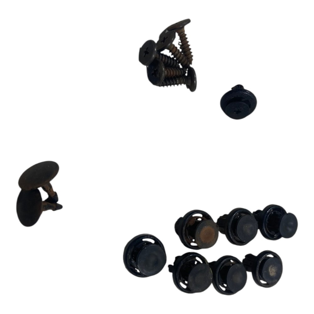 Kit Parafuso Grampo Trava Para Barro Para Choque Civic G10 5