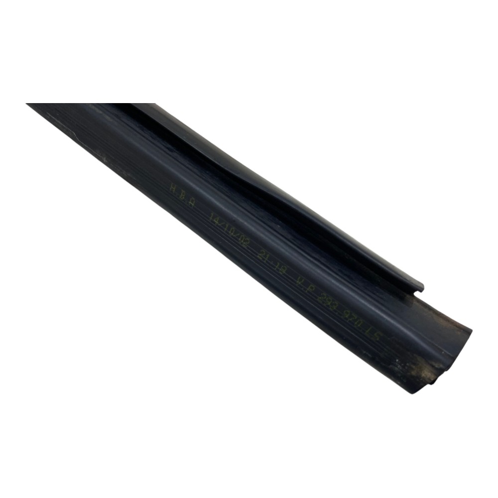 Borracha Canaleta Vidro Porta Traseira Direita Gol Parati G3 Preto 10