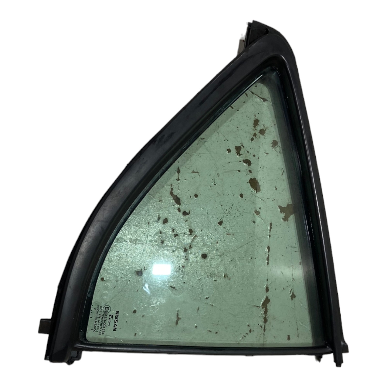 Vidro Fixo Porta Traseira Direita Nissan Versa Original 3