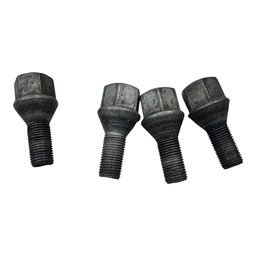 Kit Jogo 4 parafuso roda ferro fiat palio siena strada uno 5