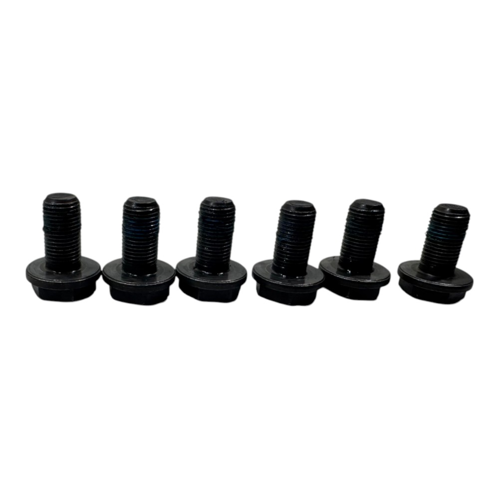 Kit 6 Parafuso Volante Motor Gol Saveiro Parati Santana Ap 9