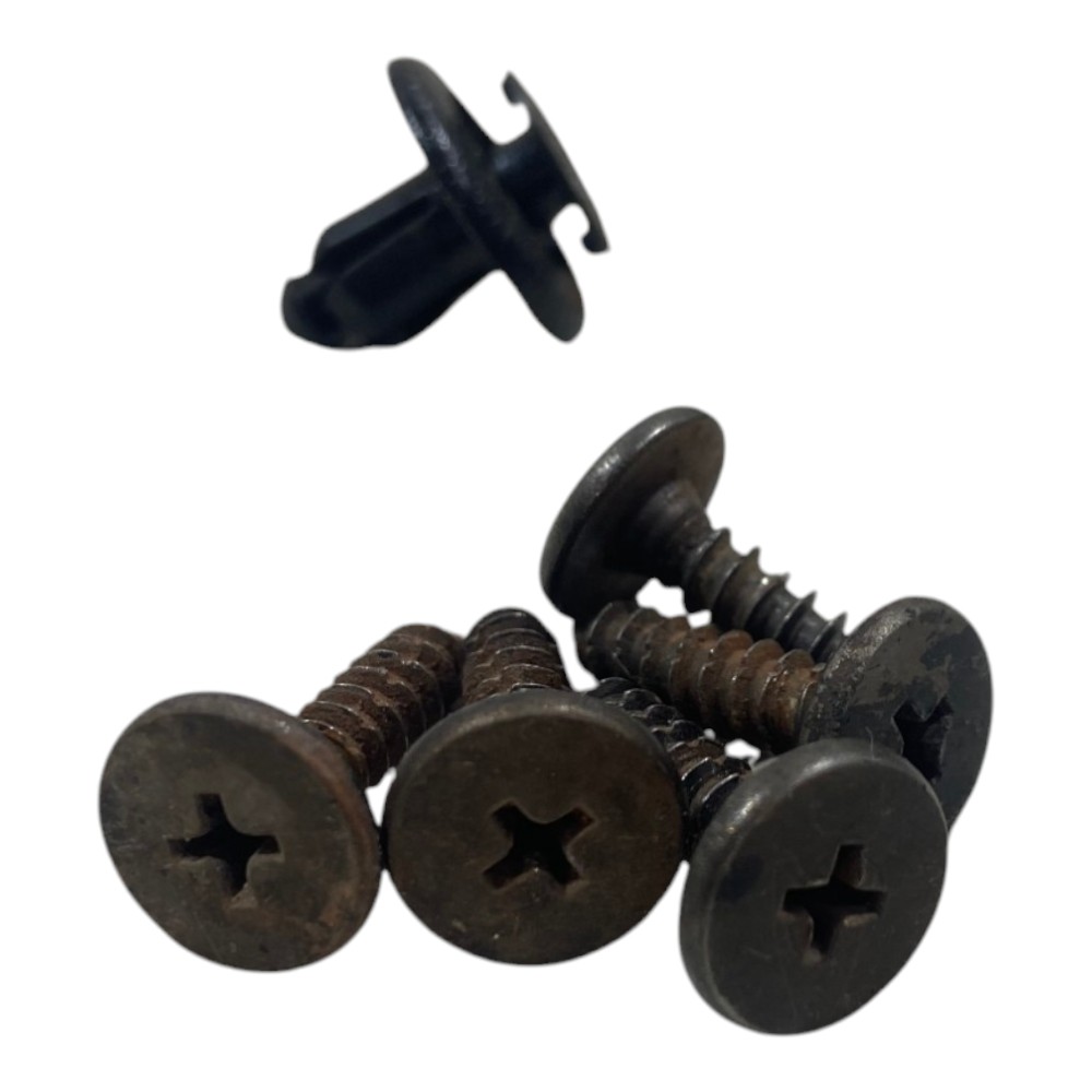 Kit Parafuso Grampo Trava Para Barro Para Choque Civic G10 10