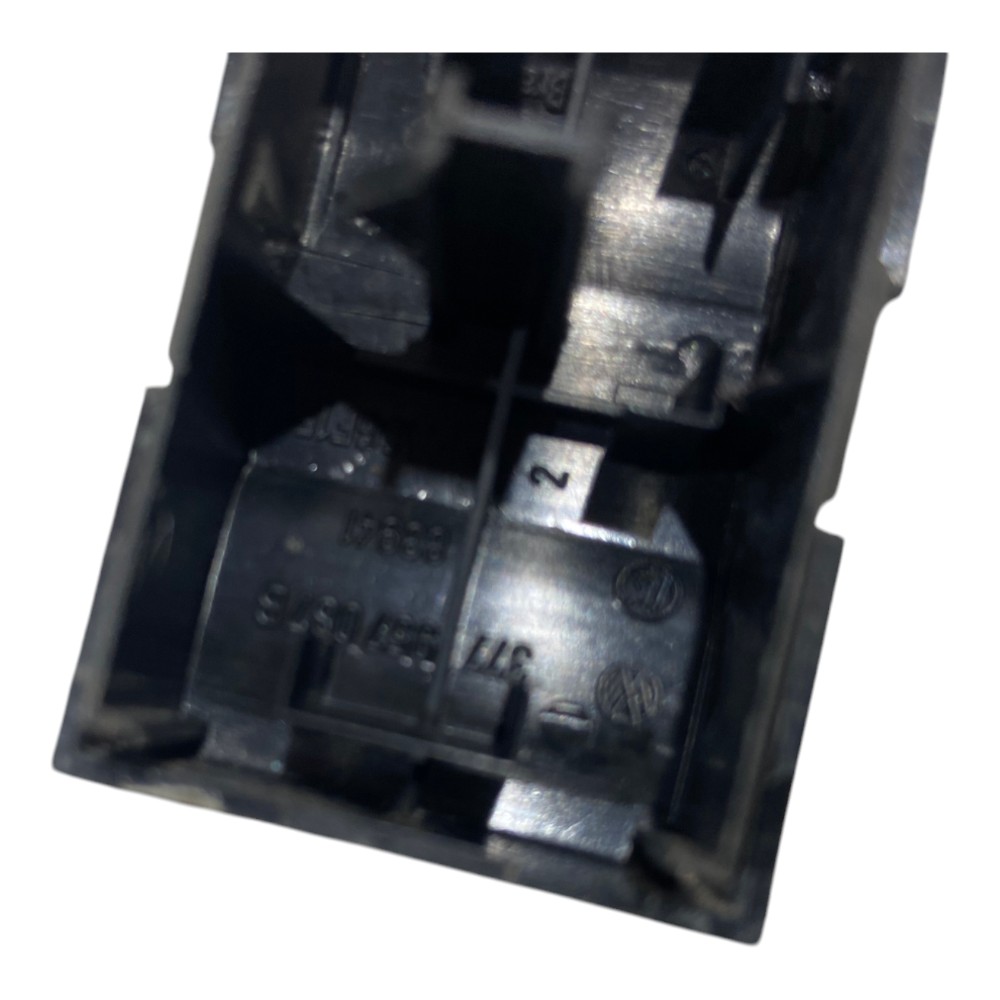 Botao Falso Cego Painel Vw Gol Parati Saveiro G3 G4 2003  Preto 5