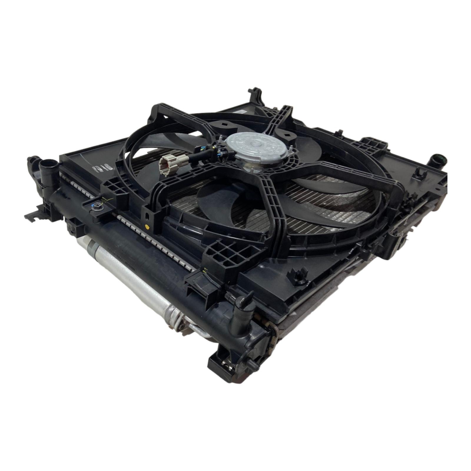 Kit Radiador Condensador Ventoinha Nissan Versa March Origin 10