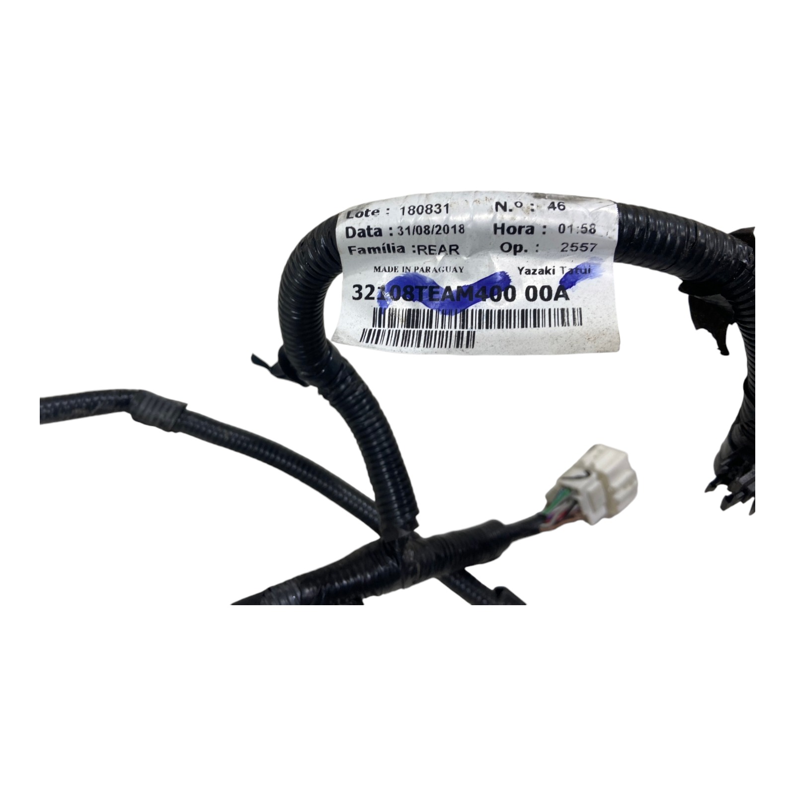 Chicote Plug Conector Porta Malas Honda Civic G10 2017 2020 10