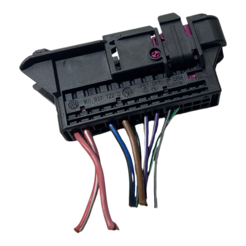 Plug Conector Chicote Porta Carroceria Vw Polo Up Original