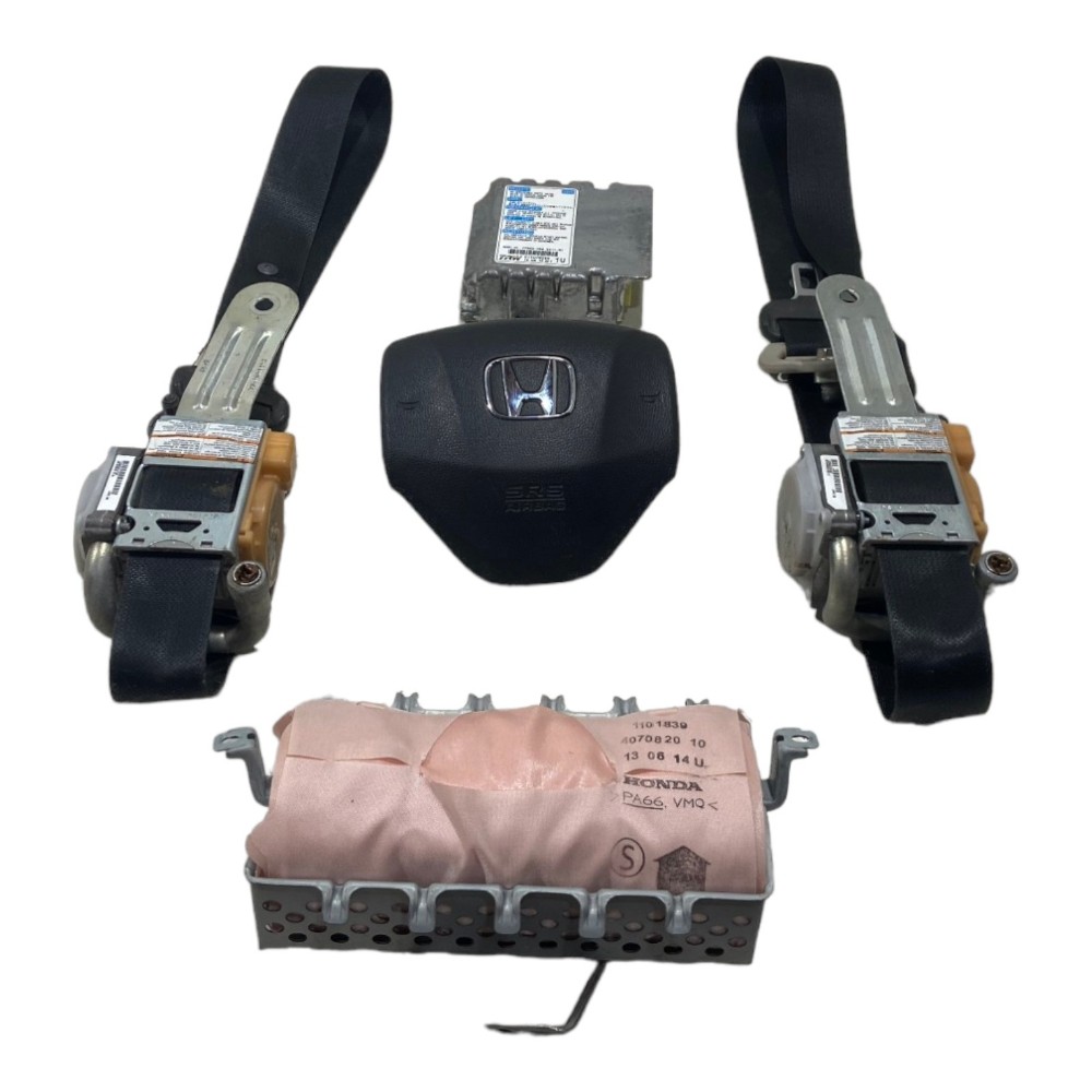 Kit Airbag Bolsa modulo Cinto Honda New Fit 2015 2020 usado
