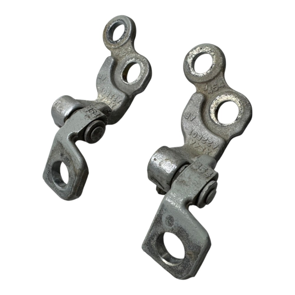 Par dobradica porta dianteira esquerda ford focus 2002 2006