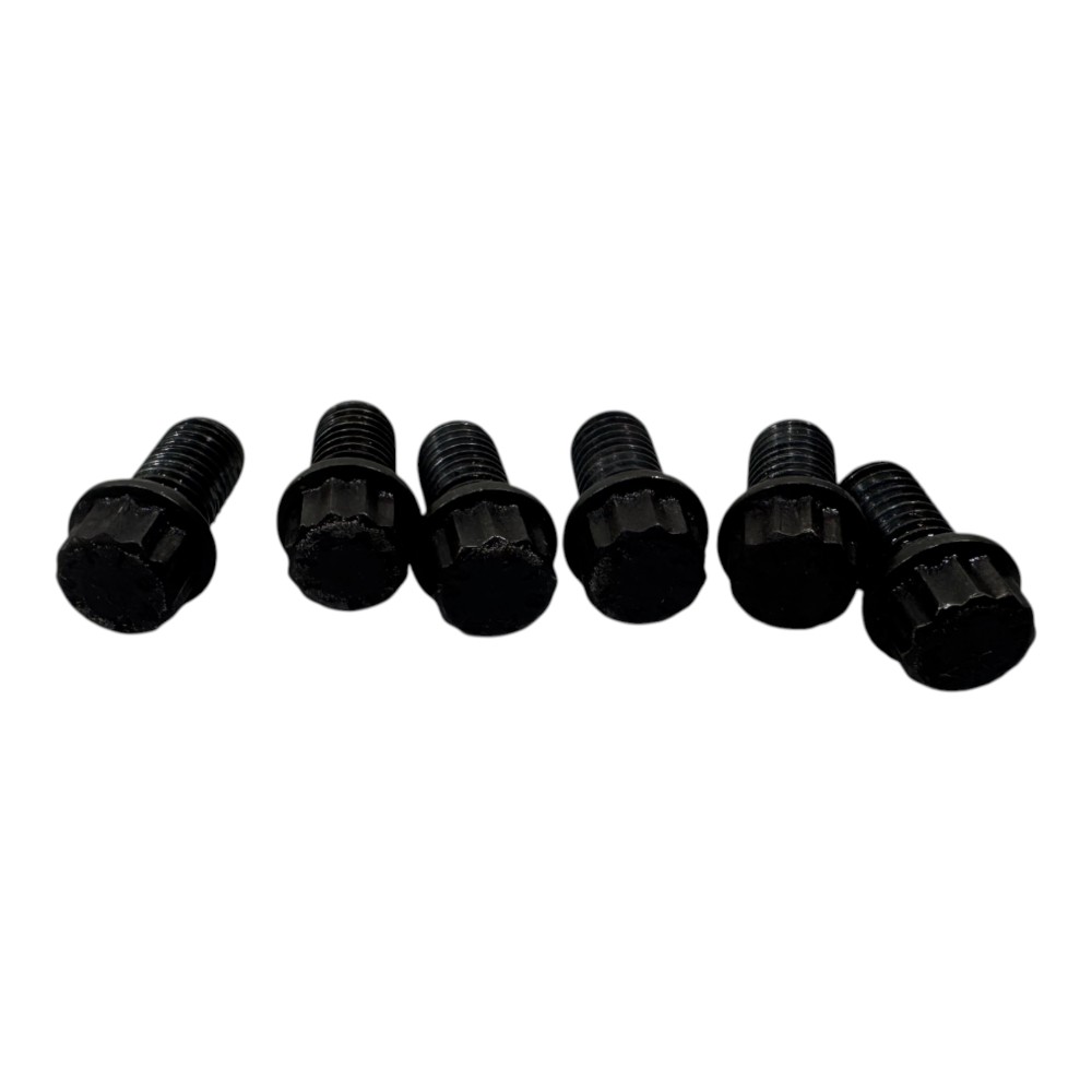 Kit 6 Parafuso Plato Embreagem Vw Gol Parati Saveiro Ap 2007 Preto 5