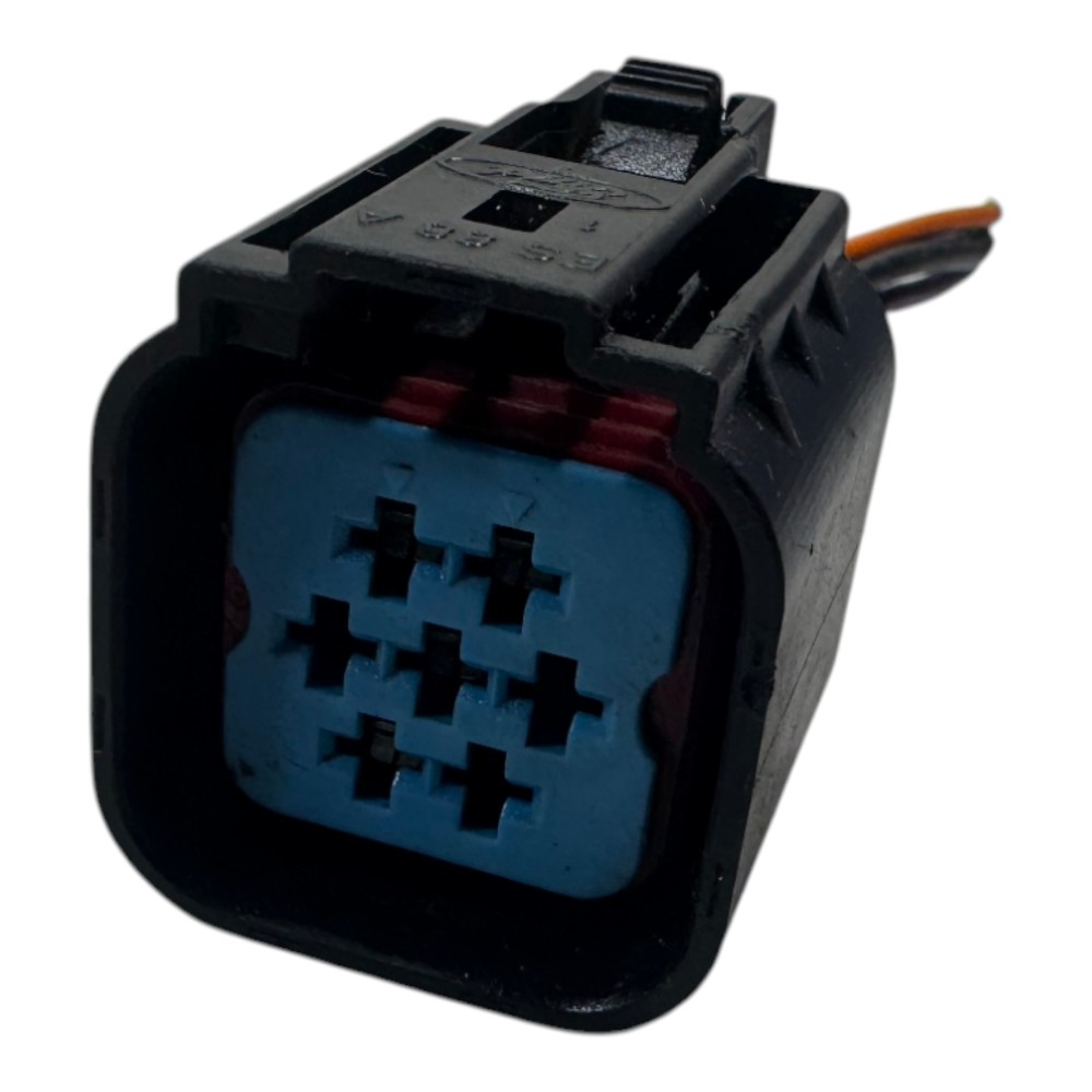 Plug Conector Chicote Farol Ford Ka Fiesta Courier 4 Fios