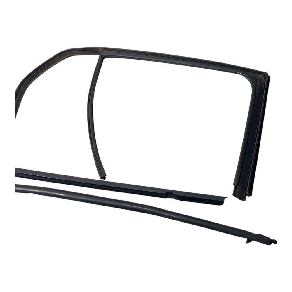 Kit Pestana Borracha Vidro Porta Traseira Esquerda Vw Up 4
