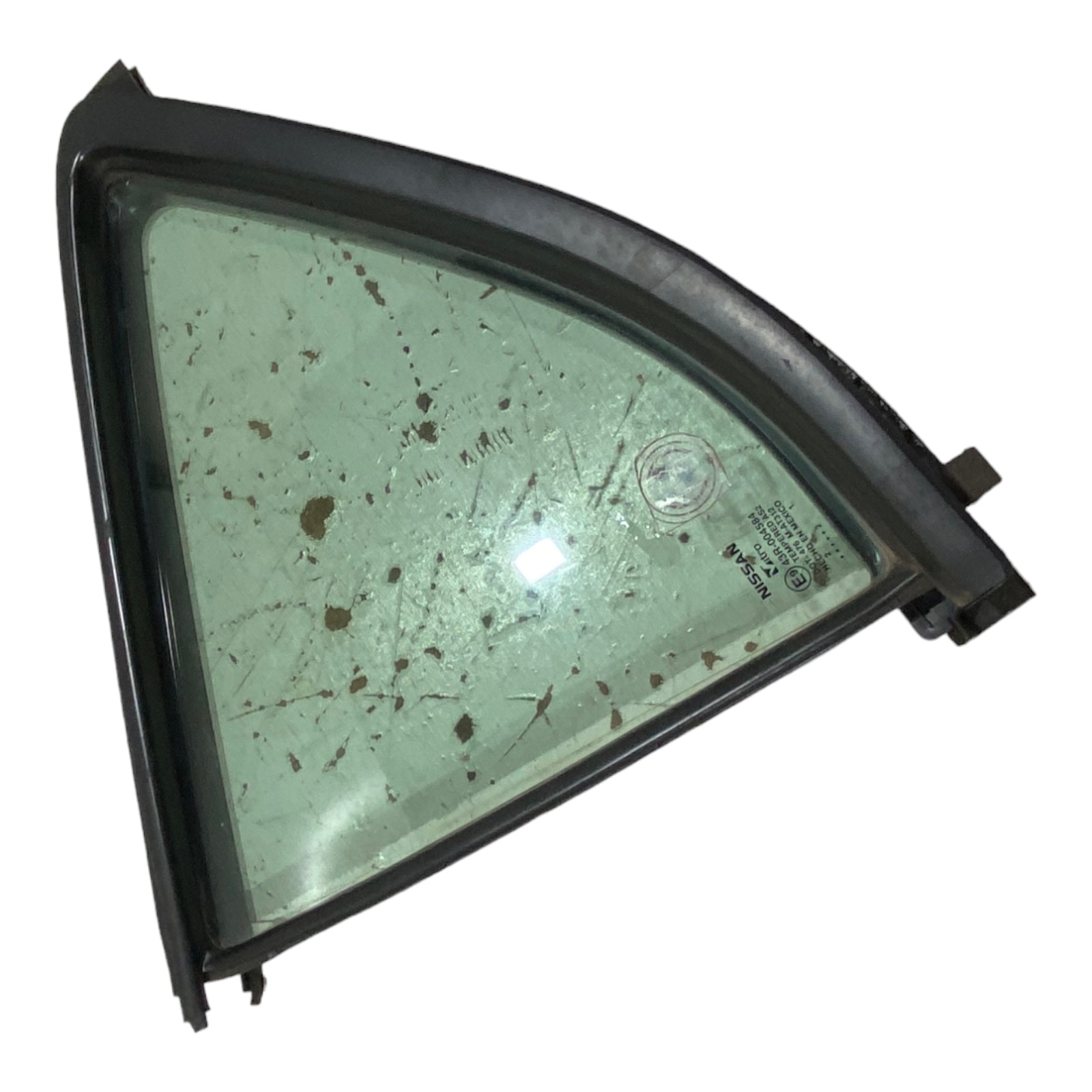 Vidro Fixo Porta Traseira Esquerda Nissan Versa Original 9