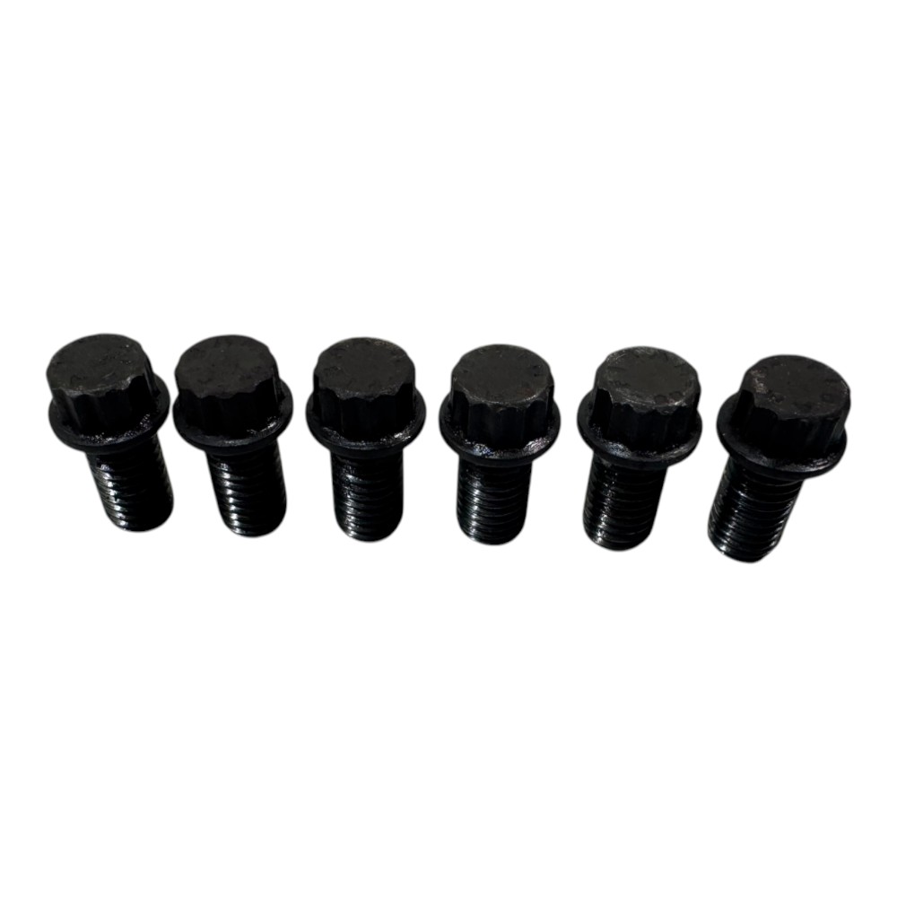Kit 6 Parafuso Plato Embreagem Vw Gol Parati Saveiro Ap 2007 Preto 3