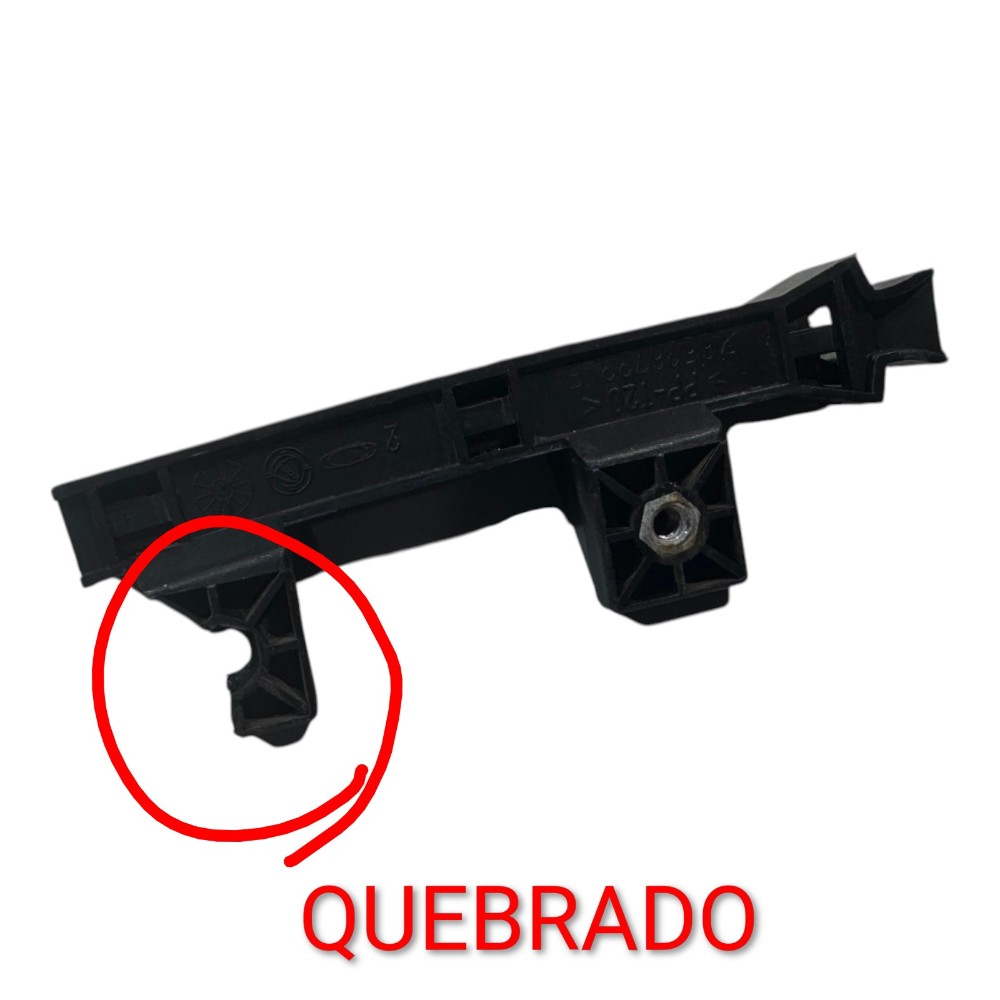 Canaleta Guia Vidro Dianteiro Esquerdo Palio Siena *detalhe* Preto