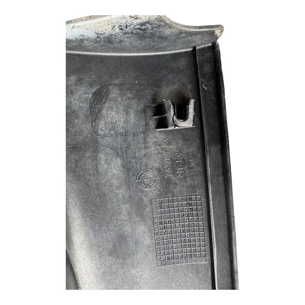 Moldura Saia Spoiler Lateral Caixa De Ar Fiat Palio Siena Prata 7