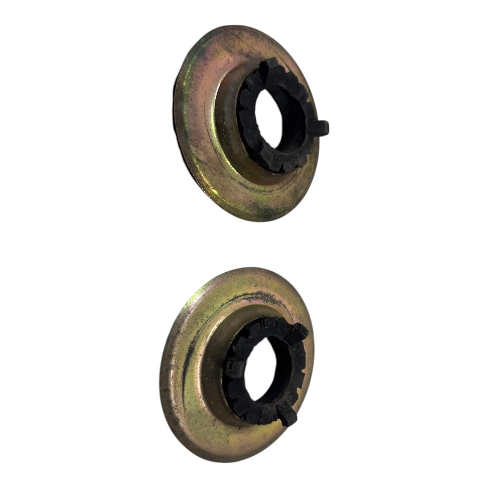 Par calco borracha mola traseira Fiat Palio Siena Original 5
