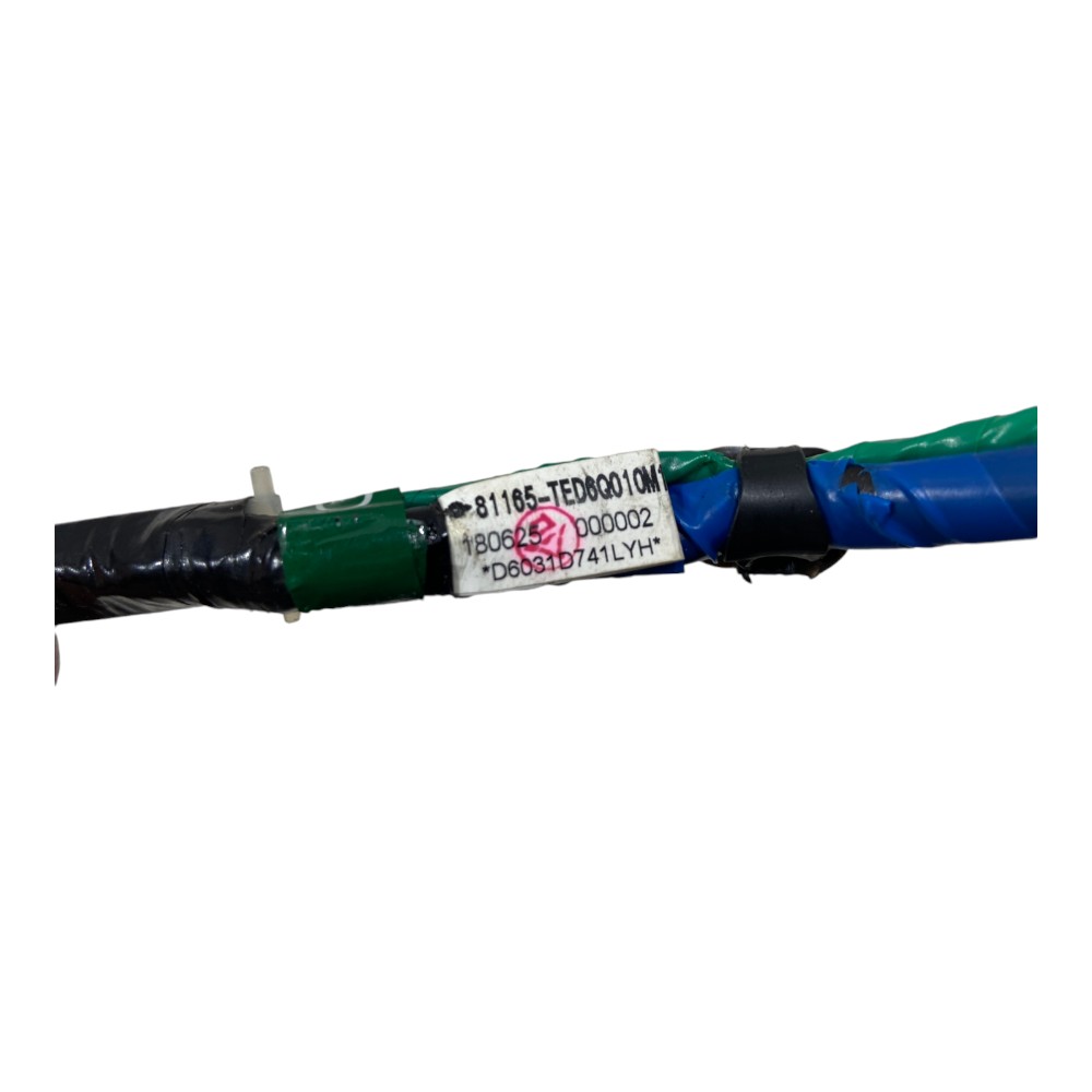 Chicote Plug Inferior Branco Direito Honda Civic G10 2019 2