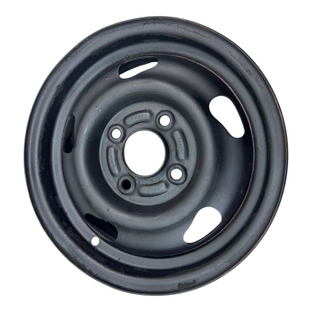 Roda de ferro aco aro 13 Ford Ka Fiesta Courier Original 5