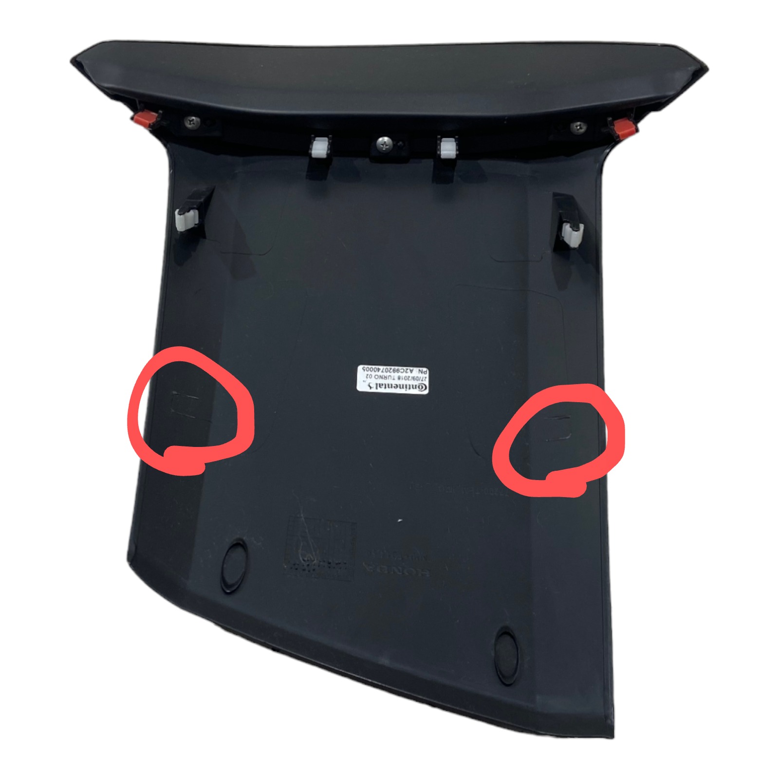 Moldura Acabamento Superior Painel Civic G10 Origina Detalhe 6