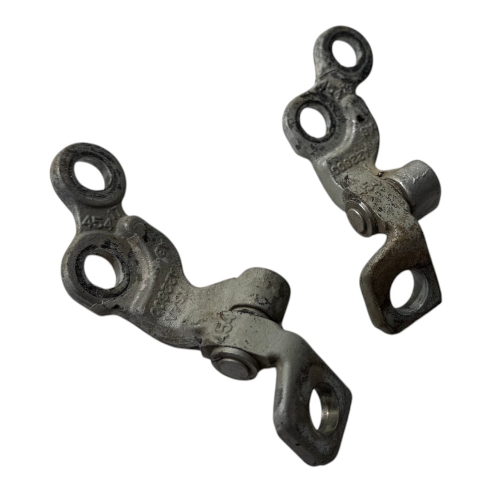 Par Dobradica Porta Dianteira Direita Ford Focus 2002 2006 3