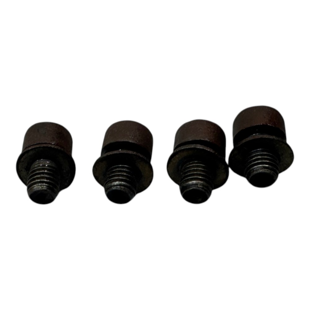 Kit Jogo 4 Parafuso Polia Virabrequim Vw Gol Saveiro Parati 6