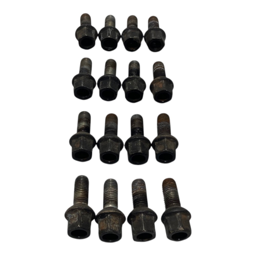 Kit Jogo 16 Parafuso Roda Ferro Vw Up Saveiro Voyage Gol