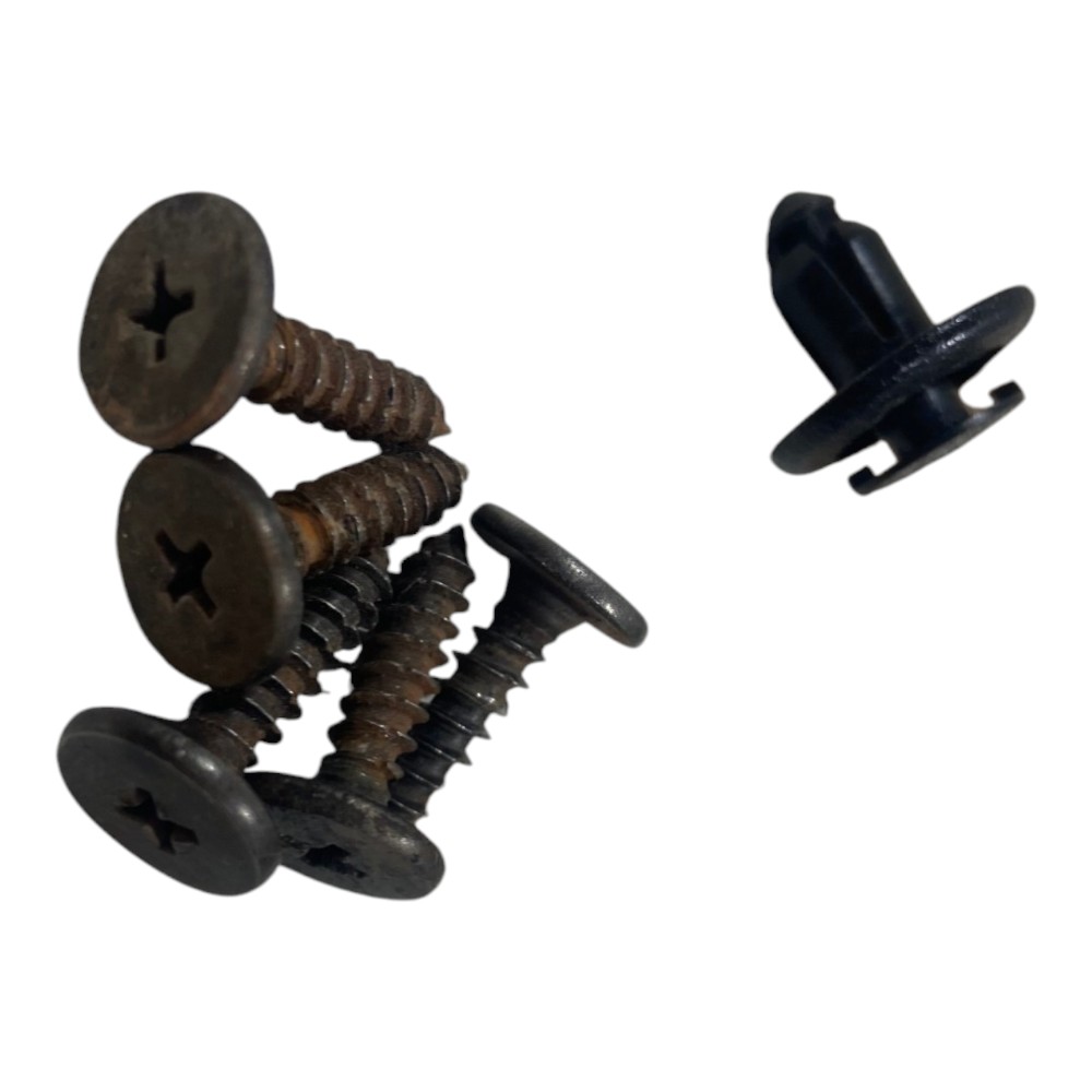 Kit Parafuso Grampo Trava Para Barro Para Choque Civic G10 9