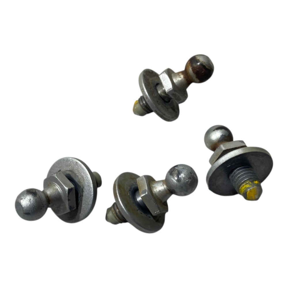Kit 4 Parafuso Fixacao Pistao Tampa Traseira Citroen C3 2012