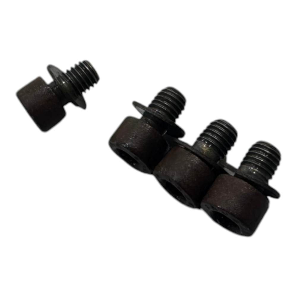 Kit Jogo 4 Parafuso Polia Virabrequim Vw Gol Saveiro Parati 3