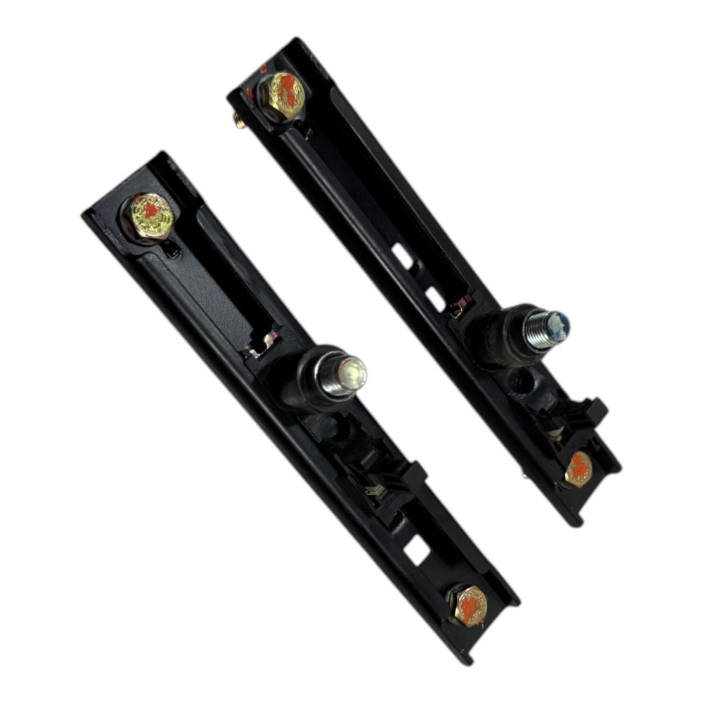 Par Trilho Regulagem Altura Cinto Fiat Strada Siena Palio Preto
