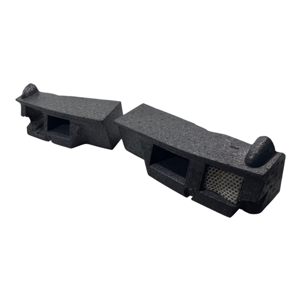 Par Isopor Absorvedor Impacto Parachoque Traseiro Fiat Siena 1