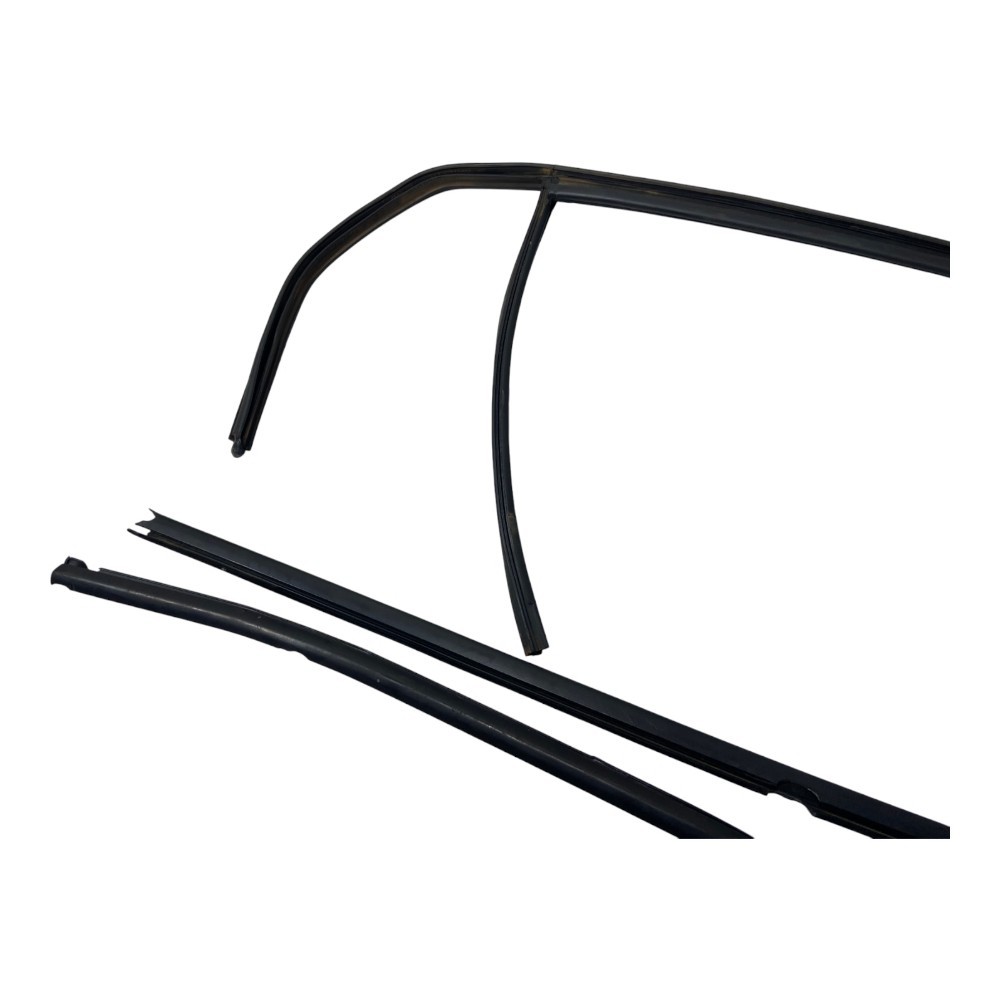 Kit Pestana Borracha Vidro Porta Traseira Esquerda Vw Up 2