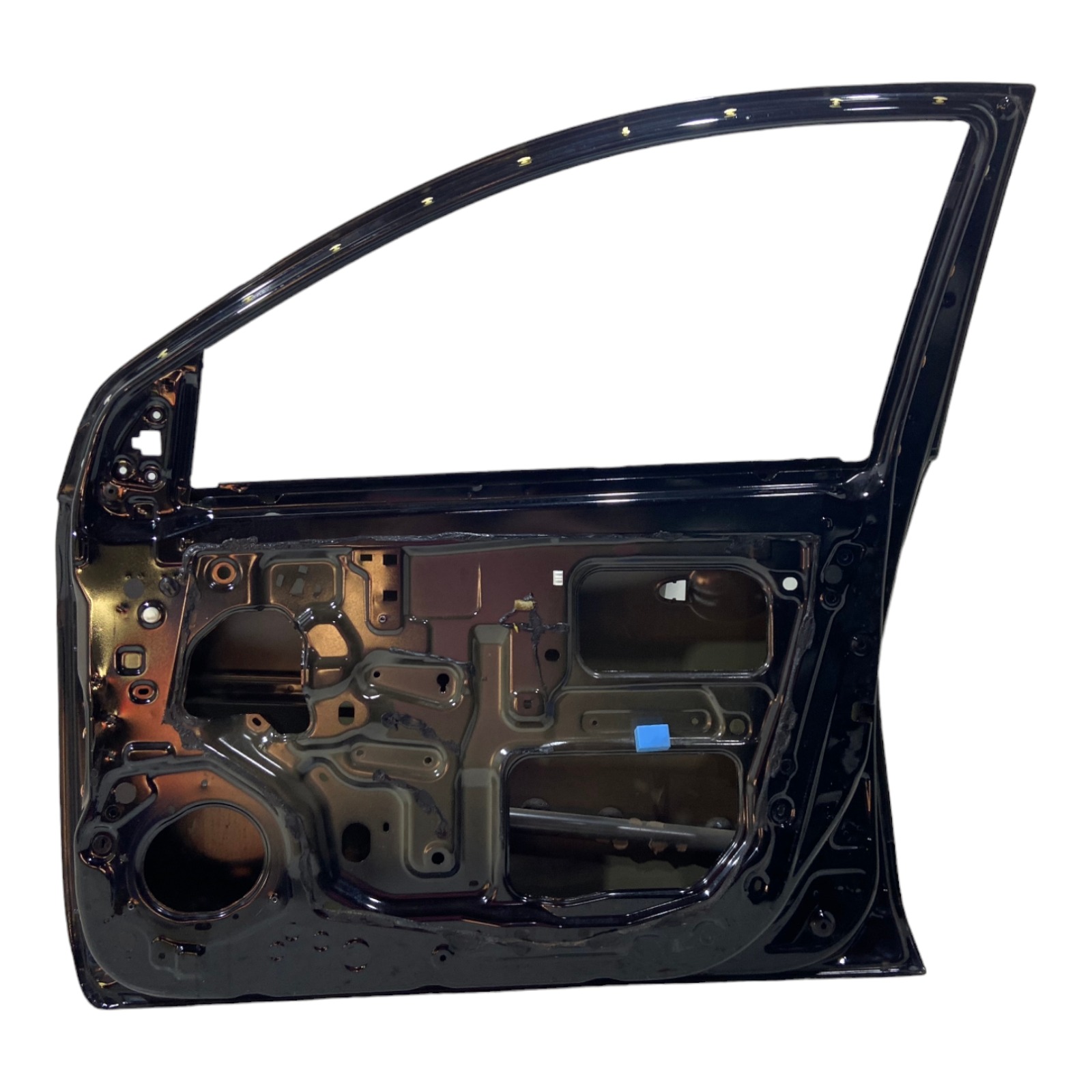 Porta Dianteira Direita Nissan Versa March Original Detalhe Dianteira Direita Preta 8
