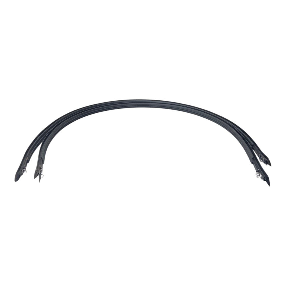 Par friso teto borracha honda civic g10 2017 2020 original
