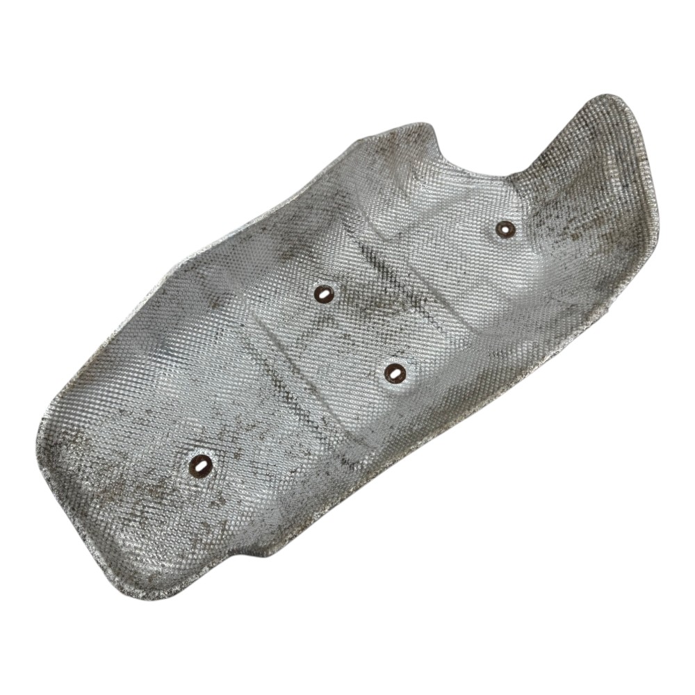 Chapa defletor calor silencioso traseiro Fiat Siena Original 3